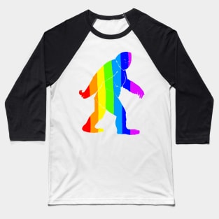 Pride Bigfoot Baseball T-Shirt